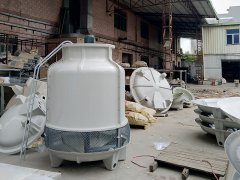 工業圓形玻璃鋼逆流式涼水塔-廣東東莞廠家供應